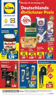 Lidl - aktueller Prospekt von 2.12.2024 bis 7.12.2024