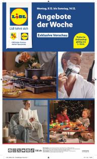 Lidl - aktueller Prospekt von 9.12.2024 bis 14.12.2024