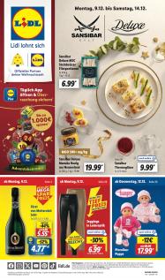 Lidl - aktueller Prospekt von 9.12.2024 bis 14.12.2024