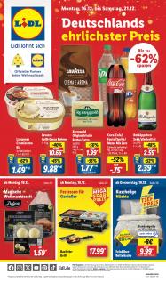 Lidl - aktueller Prospekt von 16.12.2024 bis 21.12.2024