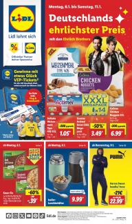 Lidl - aktueller Prospekt von 6.1.2025 bis 11.1.2025