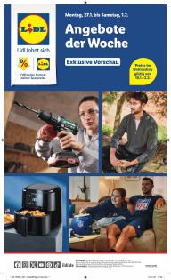 Lidl - aktueller Prospekt von 27.1.2025 bis 1.2.2025