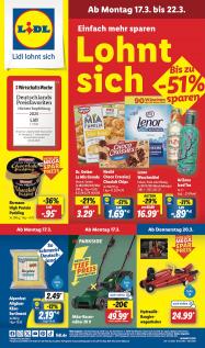 Lidl - aktueller Prospekt von 17.3.2025 bis 22.3.2025