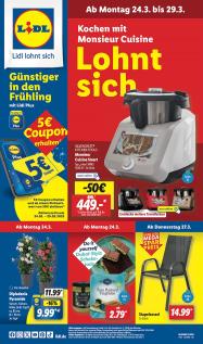 Lidl - aktueller Prospekt von 24.3.2025 bis 29.3.2025