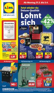 Lidl - aktueller Prospekt von 31.3.2025 bis 5.4.2025