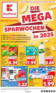 Kaufland - aktueller Prospekt von 2.1.2025 bis 8.1.2025