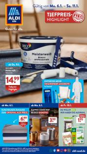 Aldi - aktueller Prospekt von 6.1.2025 bis 11.1.2025