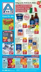 Aldi - aktueller Prospekt von 3.2.2025 bis 8.2.2025