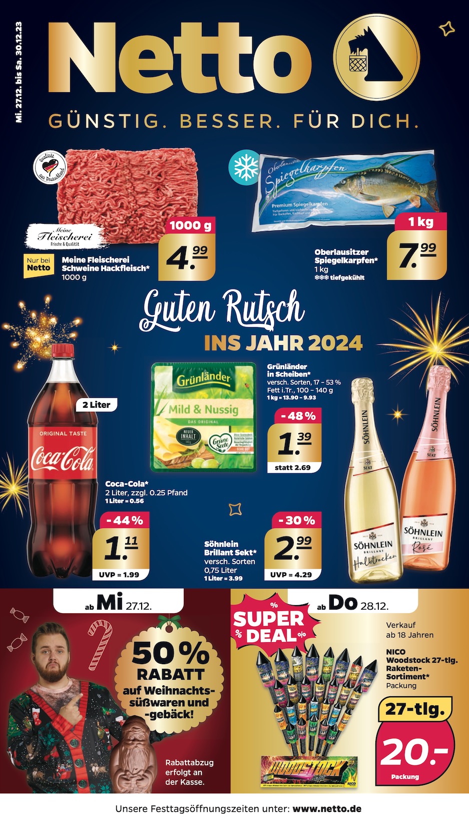 Netto - Aktueller Prospekt Von 27.12.2023 Bis 30.12.2023