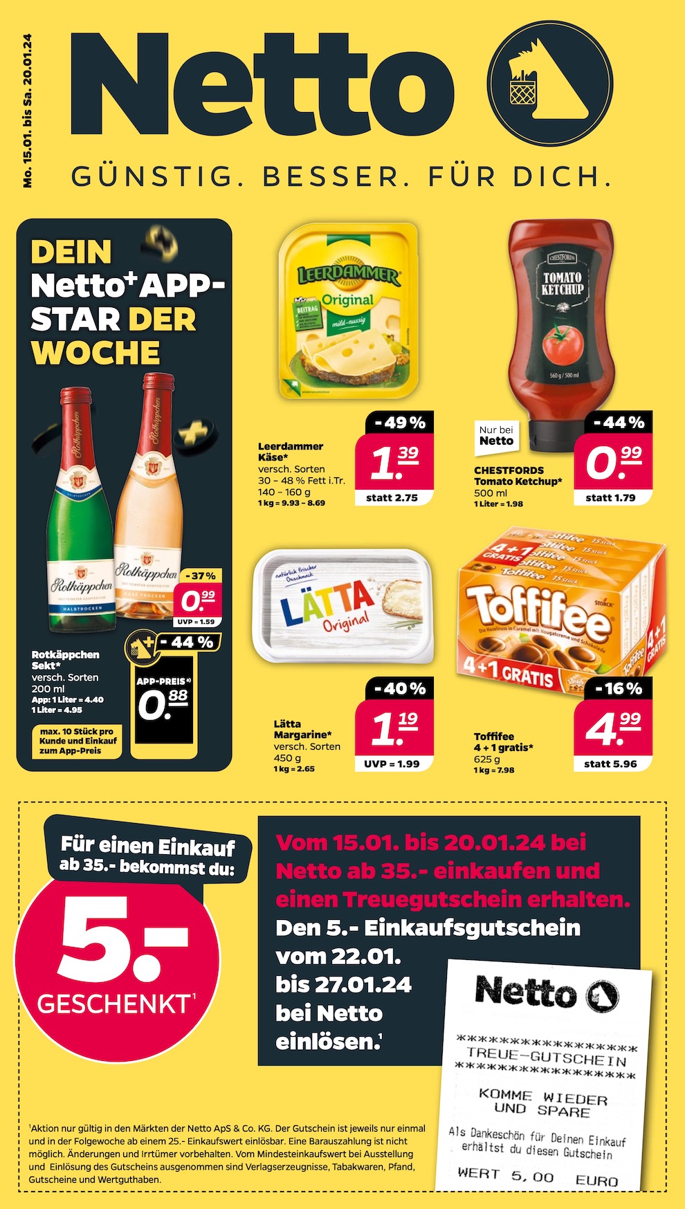 Netto - Aktueller Prospekt Von 15.1.2024 Bis 20.1.2024